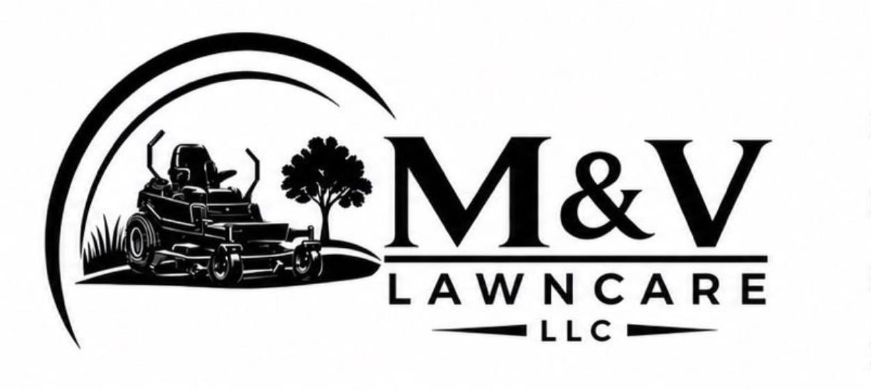 M&V Lawn Care LLC full logo